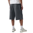 thumbnail image 6 of Resicozy Baggy Sweat Shorts Men 2026 Cotton Y2k Shorts Casual Under Knee Shorts Hem Gym Shorts with Pockets Gray 2XL, 6 of 6