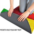 thumbnail image 3 of Colorful Tie Dye Pattern Hot Yoga Mat Towel Non Slip for Hot Yoga - Quick-Drying Yoga Mat Cover with 4 Corner Pockets with Travel Bag - Hot Yoga Towel Non Slip Grip Moisture Wicking Sweat 70"x26", 3 of 6