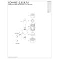 thumbnail image 3 of Kingston Brass CC44451 5/8-Inch O.D. Comp x 1/2-Inch O.D. Comp Quarter-Turn Straight Shut-Off Valve in Polished Chrome, 3 of 4
