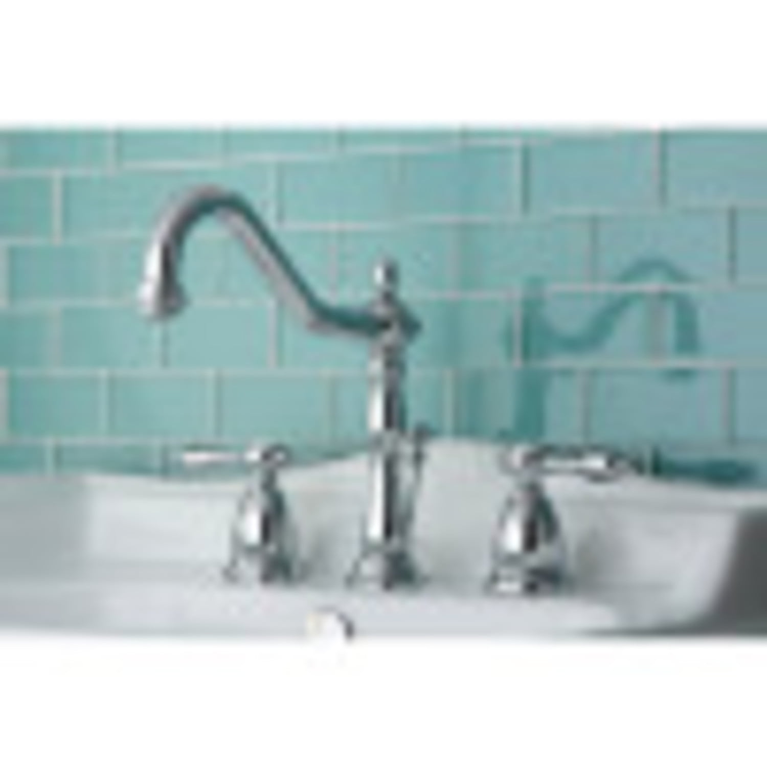 Kingston Brass KS1991TAL 8 in. Widespread Bathroom Faucet, Polished Chrome