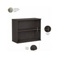 thumbnail image 2 of Hybrid Small 2 Shelf Bookcase in Storm Gray - Engineered Wood, 2 of 2