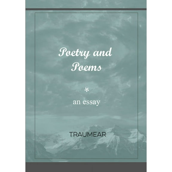 Poetry and Poems, (Paperback)