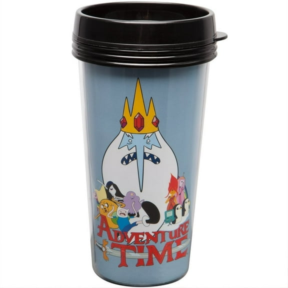 Plastic Travel Mug - Adventure Time - Movie 16oz ptmg-at-movie