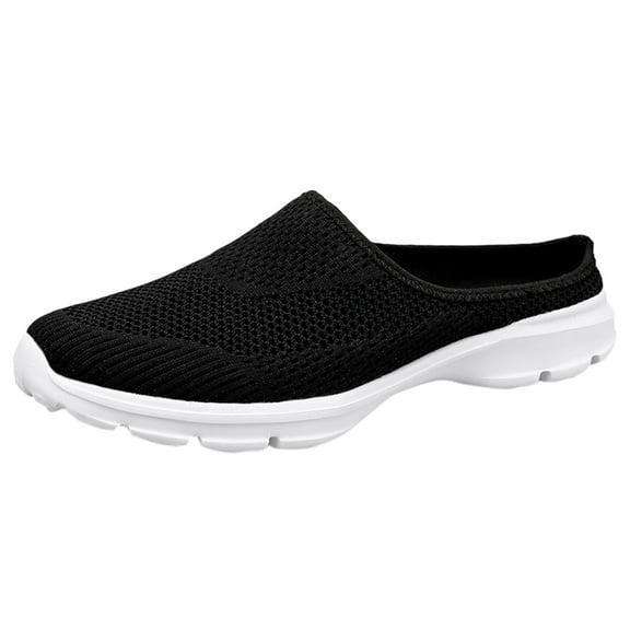 Women's Orthopedic Slip On Shoes Arch Support Breathable Walking Flats Casual Non-Slip