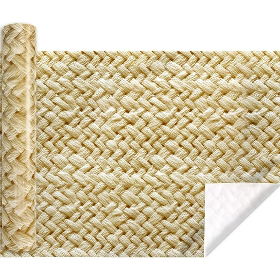 Woven Pattern Print Bulletin Board Paper Roll Non-Woven Fabric 17 in X 12 ft Small Fun Size for Classroom Decor Decorations Back to School Teacher Supplies Essentials