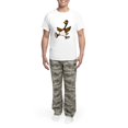thumbnail image 5 of CafePress - Cute Silly Goose Pajamas - Men's Light Loose Fit Cotton Pajama Set, 5 of 7