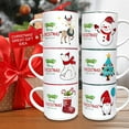 thumbnail image 7 of Christmas Coffee Mugs Set of 6, 14oz Hot Chocolate Mugs, Cocoa Ceramic Mug, Perfect for Holiday Gifts, 7 of 7