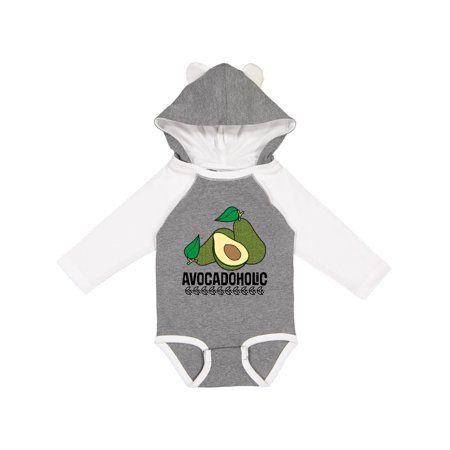 

Inktastic Avocado Lover Avocadoholic Gift Baby Boy or Baby Girl Long Sleeve Bodysuit
