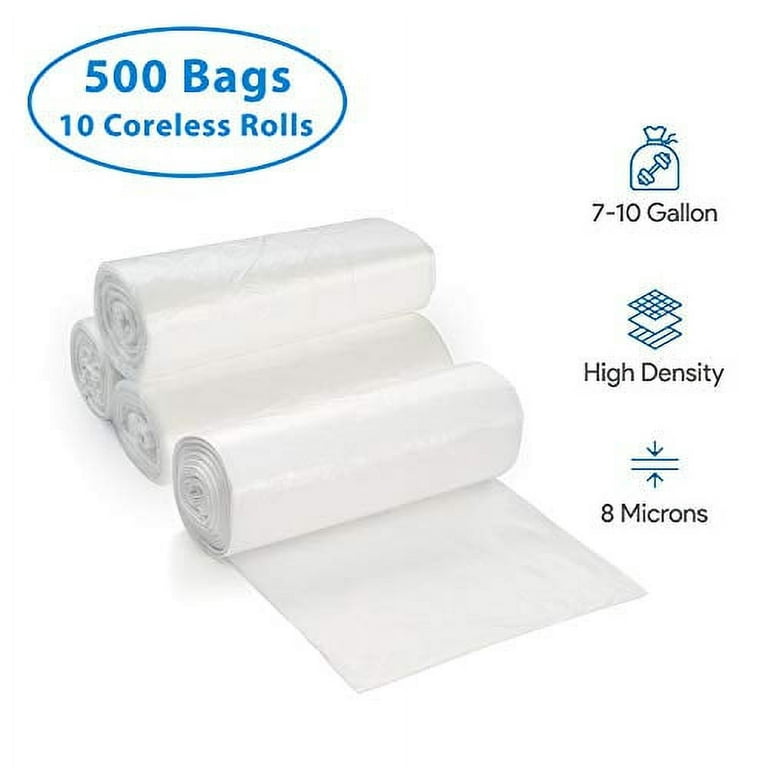 Zogics Trash Bags  7-10 Gallon Can Liners