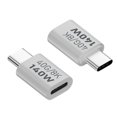 USB C Adapter Connector 140W Power Charger 40Gbps Fast Data Transfer PD