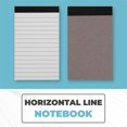 thumbnail image 5 of 10 Pcs Handwriting Line Notebook Mini Pocket Notebook Refill A7 Memo Book Refill with 30 Sheets Line, 5 of 5