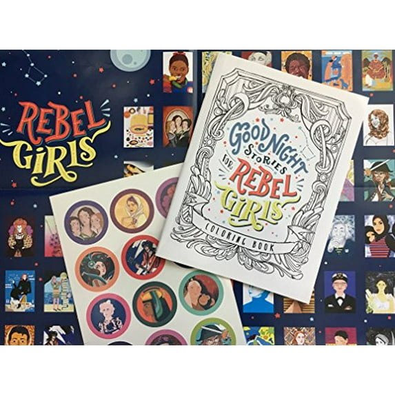 Pre-Owned Rebel Girls Coloring Book Set (Paperback) 0997895802 9780997895803