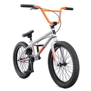 دراجة Mongoose Legion L20 Freestyle BMX، عجلات مقاس 20 بوصة، للأعمار من 8 سنوات فما فوق، رمادي