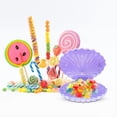 thumbnail image 4 of Cajas de Dulces de Concha de PláStico Soporte para Golosinas de Galletas Cajas de Almacenamiento de Joyas de Maquillaje Favor de Fiesta de CumpleañOs de Boda para Baby Shower,B, 4 of 7