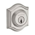 thumbnail image 3 of Baldwin Reserve SCTAD112S Single Cylinder Traditional Arch Deadbolt with 6AL Latch; Dual Strike; and SmartKey Venetian Bronze Finish, 3 of 3