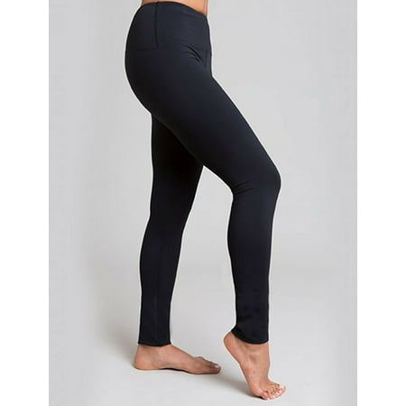 Black Long Legging Yoga Pants - Medium