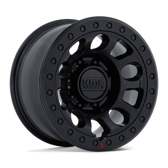 KMC Wheels - E25 BEADLOCK 17X9 8X6.5 125 -38 BLK-OUT - KM241MX17908038N