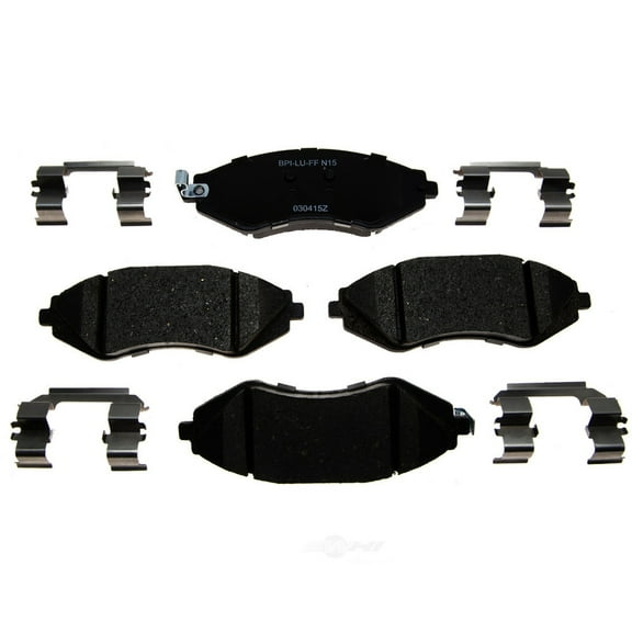 Raybestos MGD1035CH Reliant Brake Pad Set Fits select: 2013-2015 CHEVROLET SPARK, 2004-2011 CHEVROLET AVEO