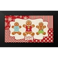thumbnail image 2 of Marrott, Stephanie 14x10 Black Modern Framed Museum Art Print Titled - Gingerbread I, 2 of 5