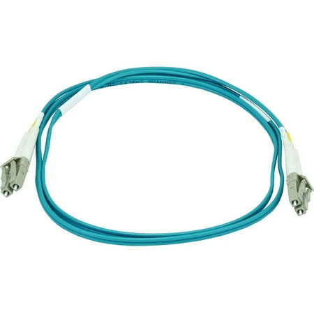 UPC: 0844660063858 | Monoprice 10Gb Fiber Optic Cable  LC/LC  Multi Mode  Duplex  1 Meter (50/125 Type)  Aqua