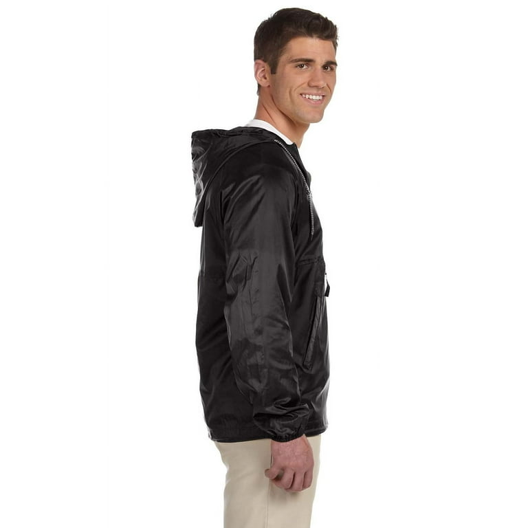 Harriton packable nylon jacket online