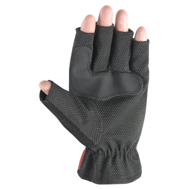 Wells Lamont 836M Men's Sport Utility Fingerless Work Gloves