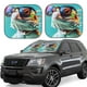 thumbnail image 1 of Balery Stylish Sunglasses Iguana Parasol para parabrisas de coche de 2 piezas | Parasol plegable para parabrisas delantero de coche para la mayoría de sedanes-Large, 1 of 6