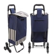 thumbnail image 3 of Carrito de Compras Plegable, Carrito de Compras Resistente Al Clima Ligero Portátil Para Compar Verduras, 3 of 7