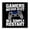 Gamers Never Quit, variant on Stupell Industries Contemporary Gamers Never Quit Phrase Black Floating Frame Canvas Art, 18 x 18, by Kim Allen