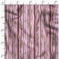 thumbnail image 2 of Soimoi Poly Canvas Pink Fabric - By the Yard - 56 Inch Wide - Stripe Texture - Contemporary and Artistic Fusion for Various Uses Printed Fabric, 2 of 6