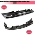 thumbnail image 6 of Carbon Fiber Rear Bumper Diffuser For BMW 1 Series E82 E88 M Sport 2-Door 2008-2013 120i 125i 128i 130i 135i M-Tech, 6 of 7