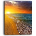 thumbnail image 2 of Fantastic Yellow Sky in Blue Beach, 2 of 3