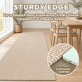 Runner Rug 3x18 Ft Washable Runners For Hallways Extra Long Woven Non ...