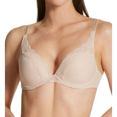 

Women s Passionata 5701 Brooklyn Lace Plunge T-Shirt Bra (Cappuccino 34B)