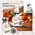 thumbnail image 7 of Figurine Home Decor Colorful Ghost Wooden Halloween Decor for Mantel Shelf Indoor Home Party Holiday Display, 1 Piece, 7 of 7