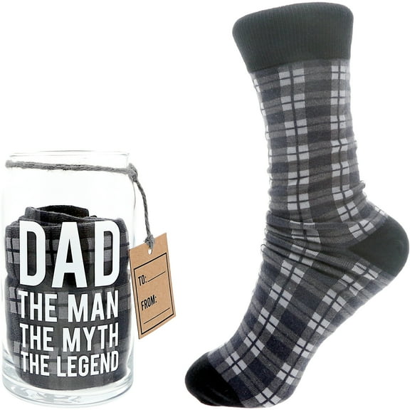 Pavilion Gift Company - The Legend - 16 oz Beer Can Glass and Sock Set
