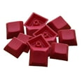 thumbnail image 1 of 12Pcs / Set PBT DSA Impreso en 7.42mm para mecánico para juegos, la sensación táctil es suave. rojo CUTICAT Teclas DSA, 1 of 5