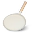thumbnail image 1 of HLONK 9.2in Crepe Pan with Wood Handle Nonstick Crepe Maker Pan for Stove Top Lightweight Pancake Flat Pan Reusable Cast Iron Crepe Pan Good Heat Conduction Tortillas Griddle Pan for Cook, 1 of 9