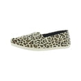 thumbnail image 3 of Tom's Alpargata Women's Classic Canvas Leopard Print Flat Espadrille, 3 of 5