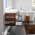 thumbnail image 5 of Eviva Axel 60 Inch Vanity with an Integrated Single Sink Acrylic Basin in Rosewood, 5 of 7