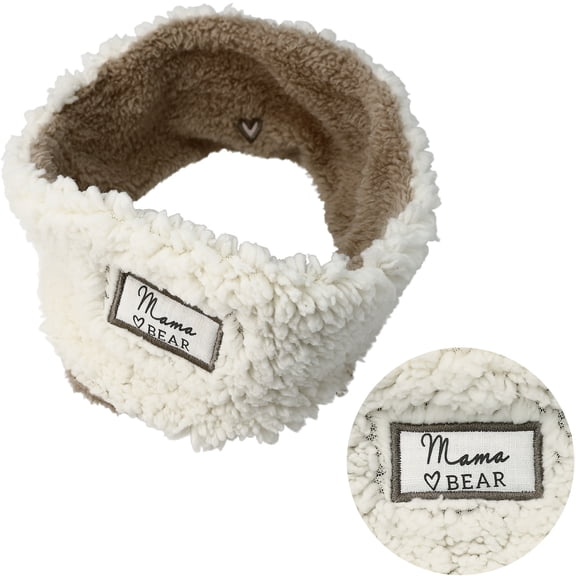 Mama Bear - Sherpa Lined, Fleece Headband