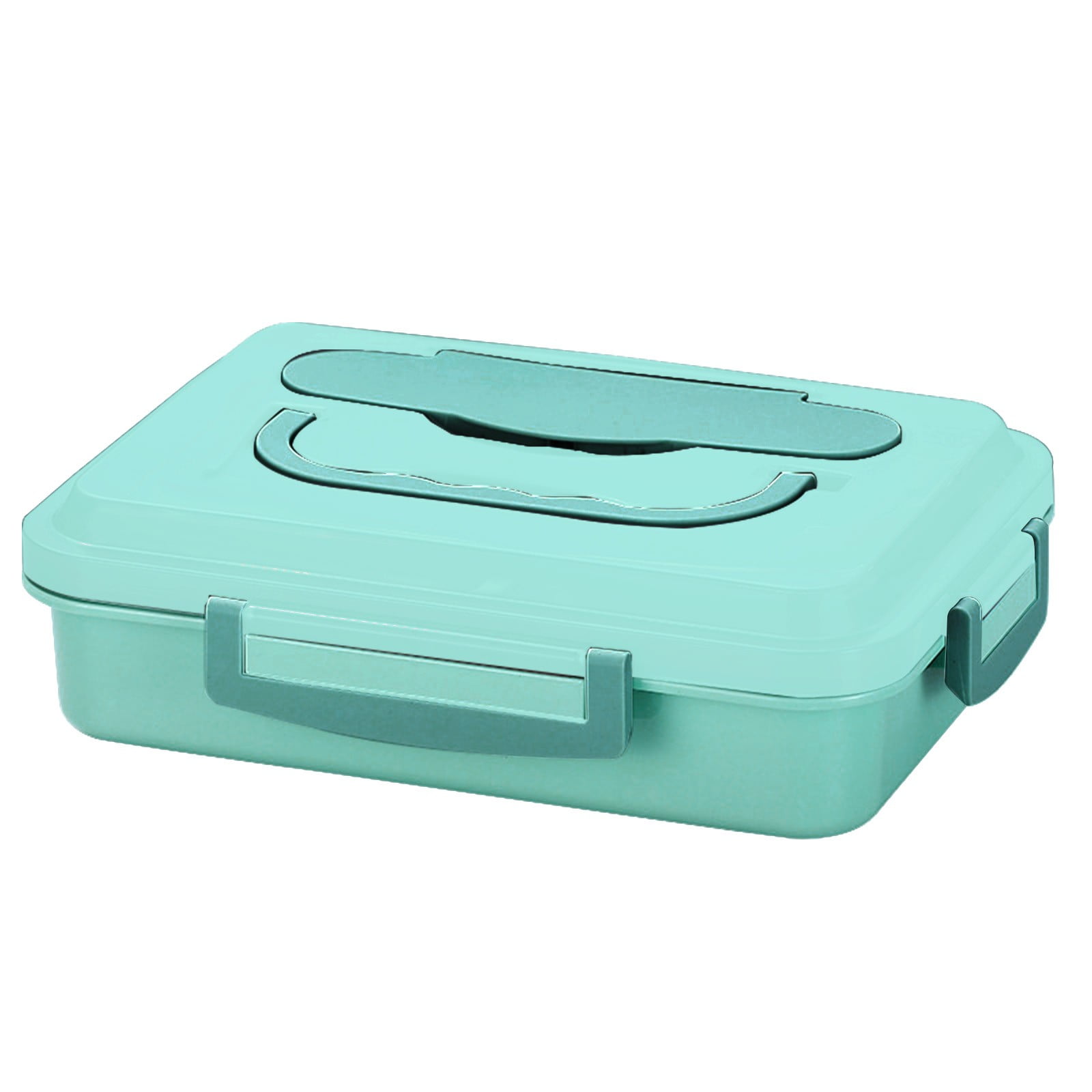 Bento Box Adult,Lunch Boxes for Women,BPA Free Leakproof Built in Reusable Spoon,Large-capacity Separated Portable Lunch Box