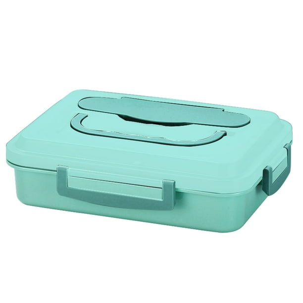 Lonchera Bento Sellada, Gran Capacidad, Cierre Flexible, Bolsa Aislante Que Mantiene El Calor de 2 a 4 Horas, Lonchera Portátil para Exteriores, Picnic, Oficina y Escuela, Plástico y Acero I