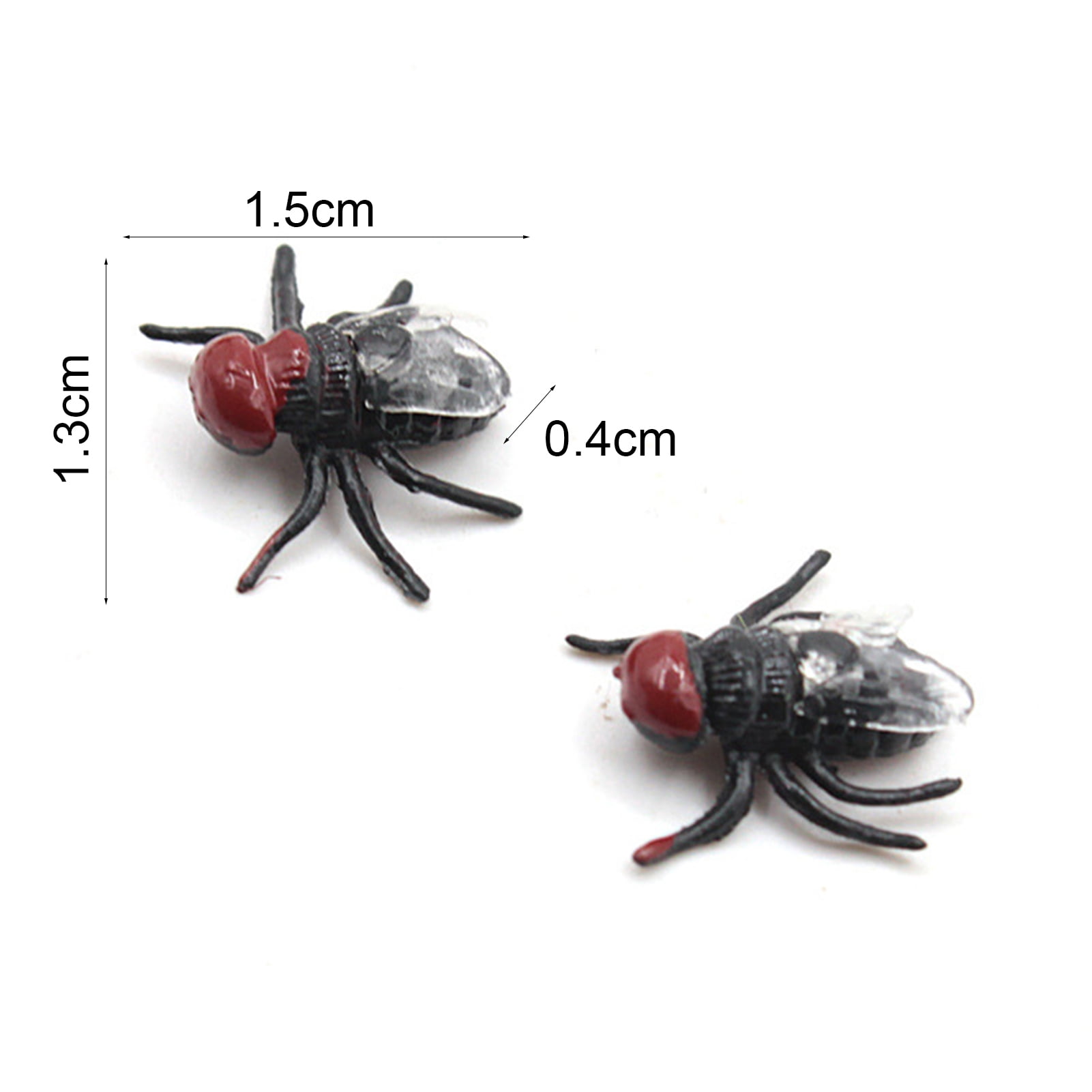Mouche Télécommandée Fly Toy – Simulée, Réaliste, Avec Lumière – Pour Blagues, Halloween, Et éducation !