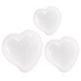 thumbnail image 1 of 3 unids Moldes de silicona en forma de corazón Pretty DIY Crafts Molds Moldes de decoración, 1 of 7