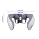 thumbnail image 3 of Masajeador de cuello calentado, masajeador eléctrico Plus para alivio del dolor de cuello y hombros, relajación muscular, vibrador flotante de 4 cabezales, calefacción Wmkox8yii  hjk3556, 3 of 9