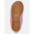 thumbnail image 5 of Wonder Nation Baby Girls Bow Ballet Dress Shoes, 5 of 6