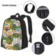 thumbnail image 3 of Balery Construction Machinery1 Mochila escolar 3 en 1 para niños: mochila resistente con lonchera térmica y estuche para lápices. Mochila escolar para niños y niñas., 3 of 7