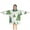 White Christmas Watercolor, variant on Red and White Christmas Folk Pattern Blanket Hoodies for Kids 6-13YR Oversize Wearable Blanket Hoodies for Boys Girls Teens