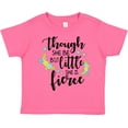 thumbnail image 3 of Inktastic Though She Be but Little She is Fierce Shakespeare Girls Toddler T-Shirt, 3 of 5